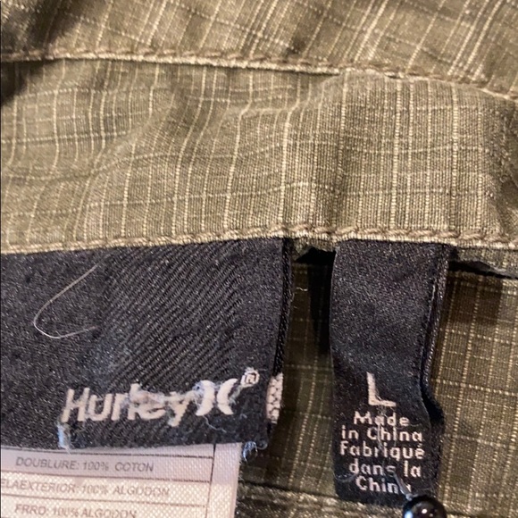 Hurley reversible men’s jacket Lg - Picture 5 of 8